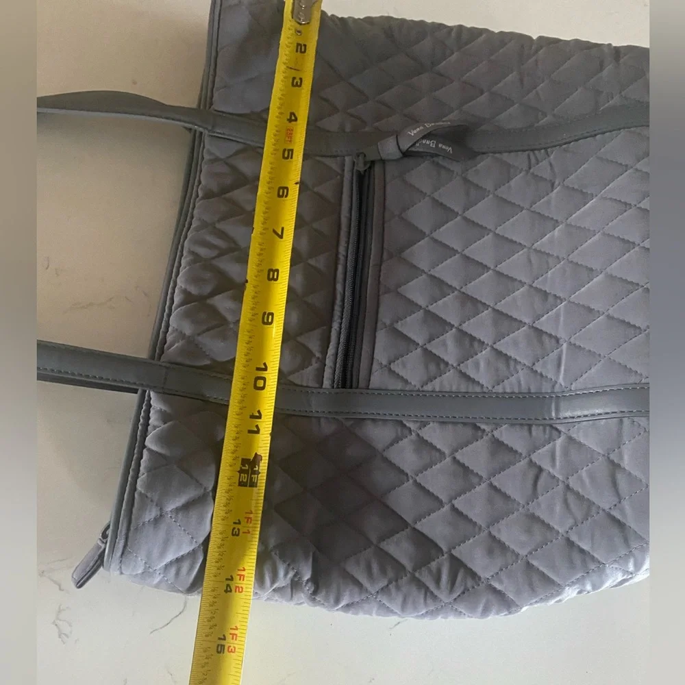 Vera Bradley Charcoal Quilted Tote